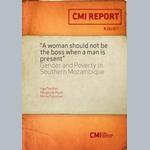 'A woman should not be the boss when a man is present'. Gender and poverty in Southern Mozambique
