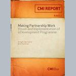 Making partnership work: Vision and implementation of a development programme