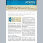 Tackling shell companies: Limiting the opportunities to hide proceeds of corruption