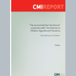 The Accountability Function of Supreme Audit Institutions in Malawi, Uganda, Tanzania