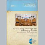 Impact of foreign bribery legislation on developing countries and the role of donor agencies