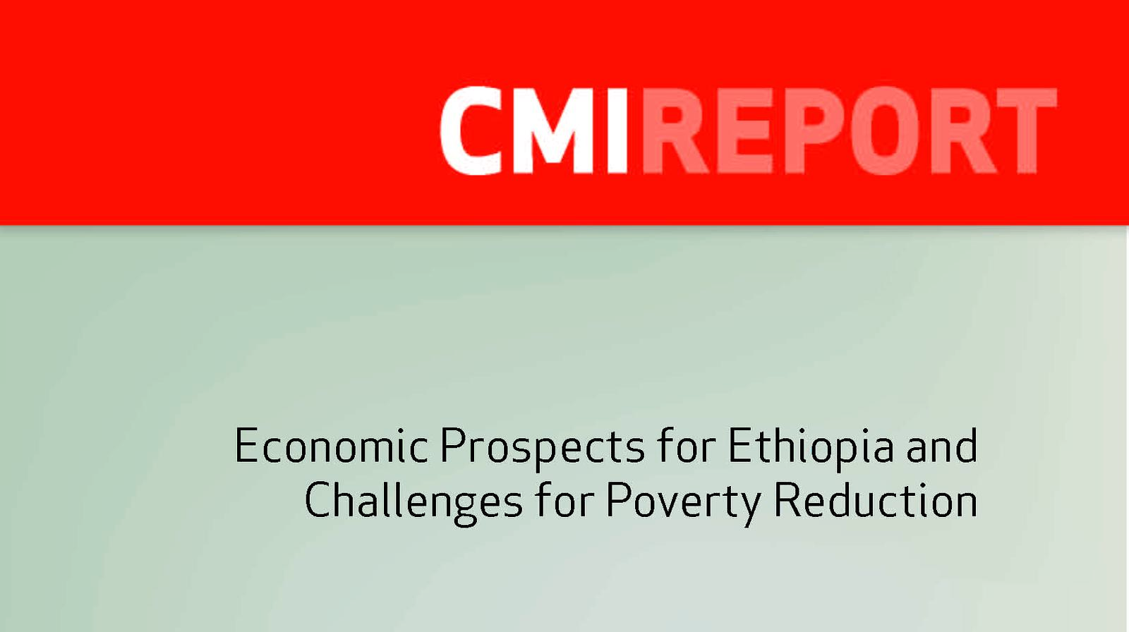 Economic Prospects for Ethiopia and Challenges for Poverty Reduction