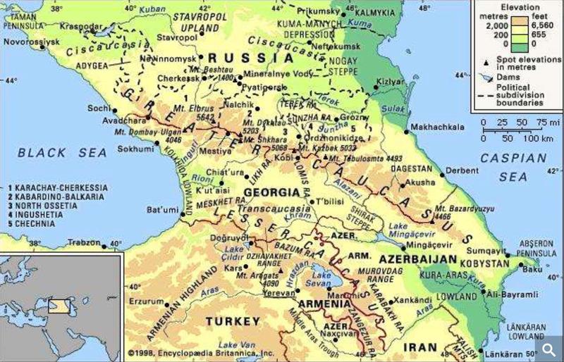Full article: Network analysis of the Caucasus' image